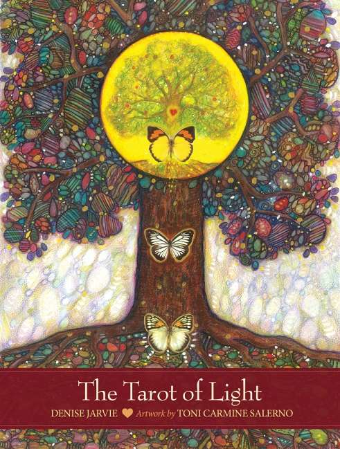 Tarot of Light Book and Cards Set - Denise Jarvie, Toni Carmine Salerno