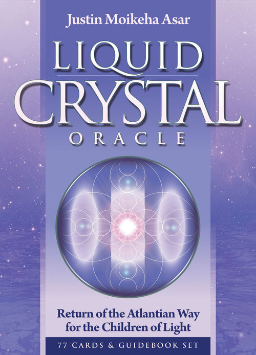 Liquid Crystal Oracle Cards and Book Set - Justin Moikeha Asar