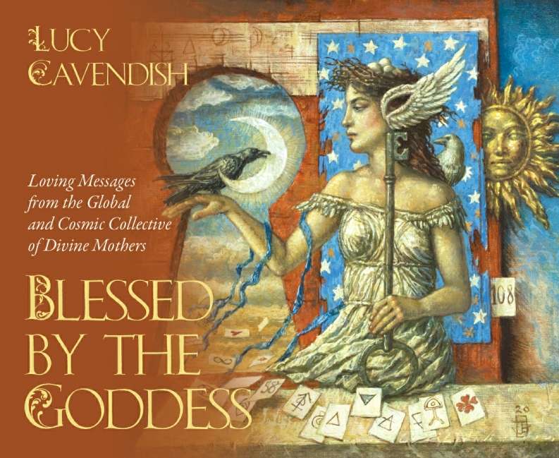 Blessed by the Goddess Mini Message Cards - Lucy Cavendish