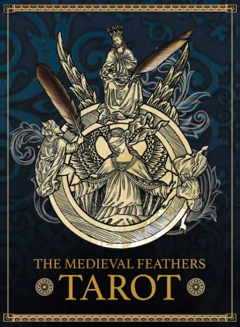 Medieval Feathers Tarot Book and Cards Set - Jay R Rivera