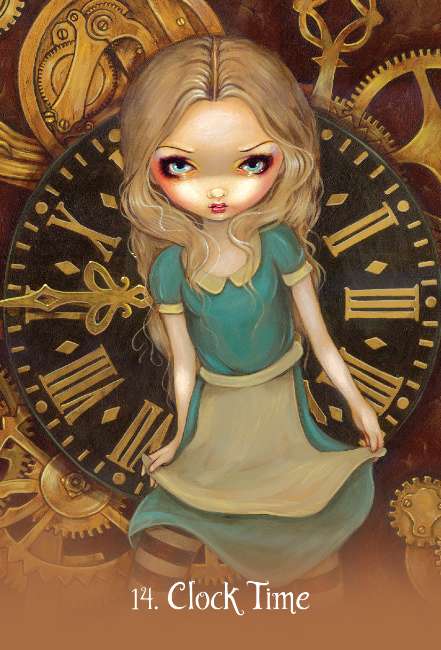 Alice: The Wonderland Oracle Cards Pocket Edition - Lucy Cavendish and Jasmine Becket-Griffith